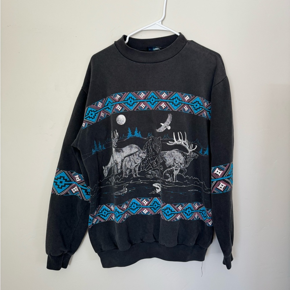 Art Unlimited Sportswear Aztec Wilderness Crewneck